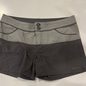 Patagonia Gray and Dark Gray  Board Shorts